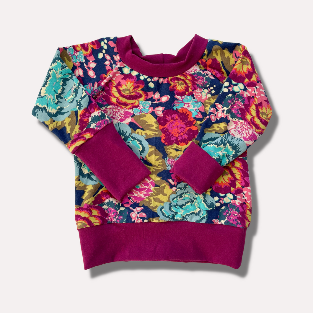 Grow With Me - Large Floral Magenta