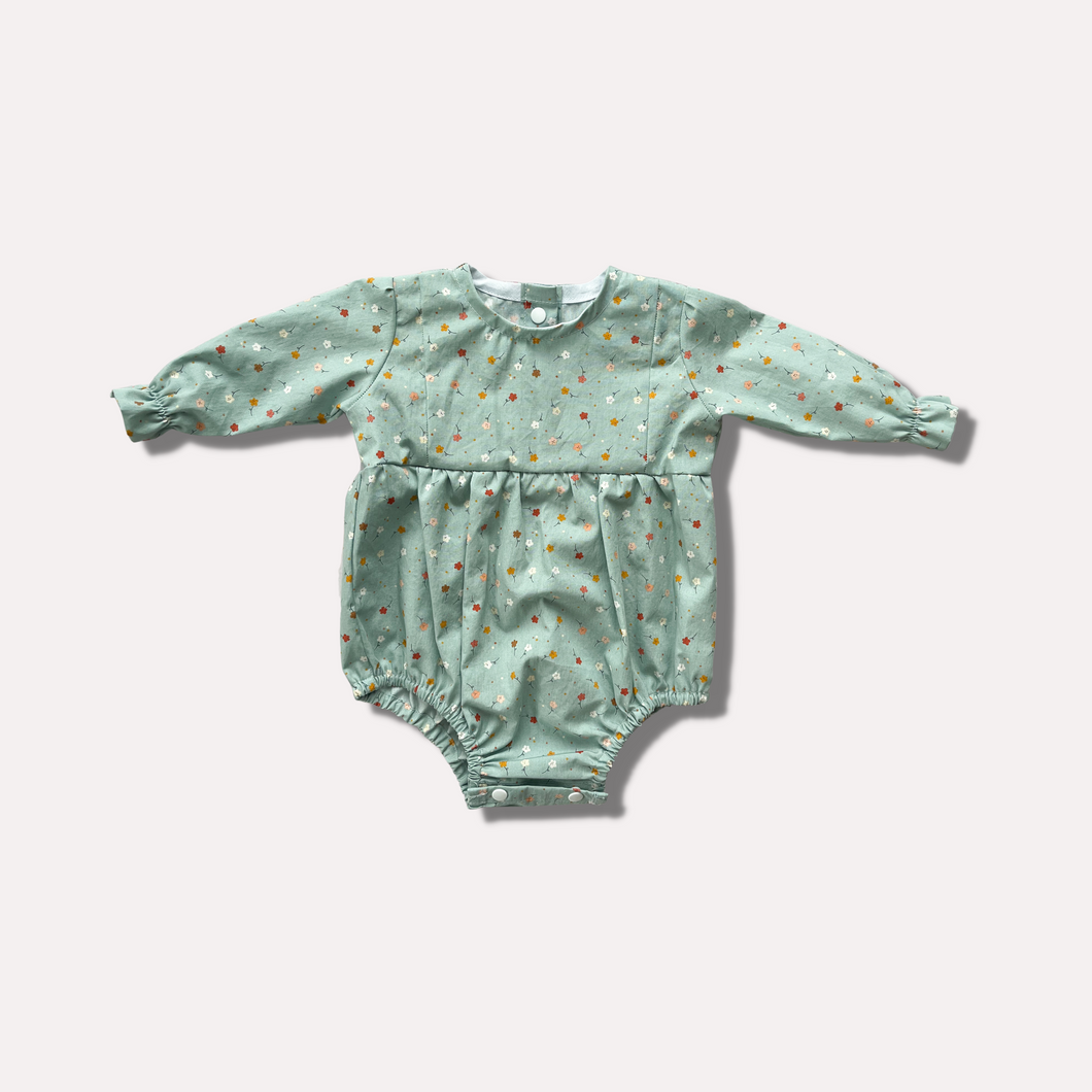 Twyla Romper - Light Turquoise