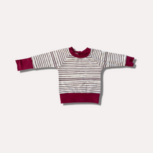 Load image into Gallery viewer, Grow With Me - Stripes Maroon
