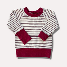 Load image into Gallery viewer, Grow With Me - Stripes Maroon
